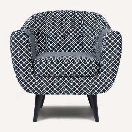 Кресло Роттердам Chess Black