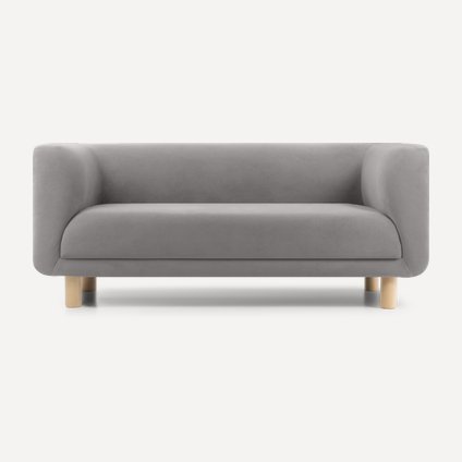 Кушетка Венето Velvet Smoke