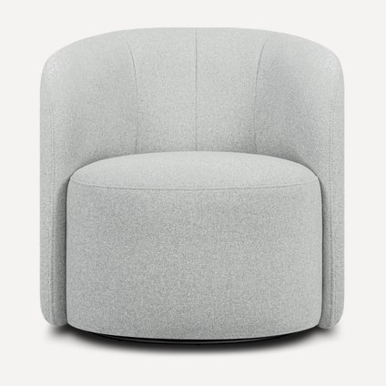 Кресло поворотное Мэник Textile Silver