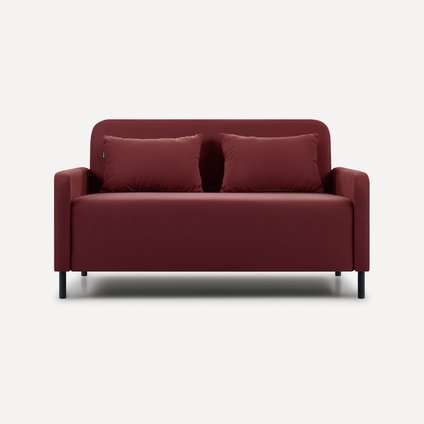 Диван прямой Филс-Мини 140 Velvet Marsala уценка