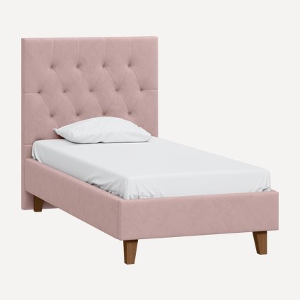 Кровать Раверти-Legs 90 Velvet Pink