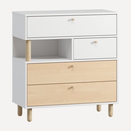 Комод Дикинс-1 White Plywood