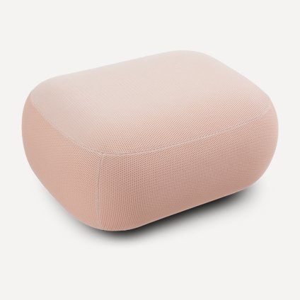 Пуф Я не минималист Mesh Pink