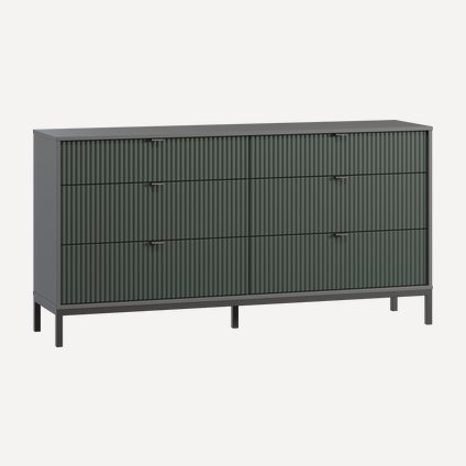 Комод Трейвис 165x84 Темно-зеленый