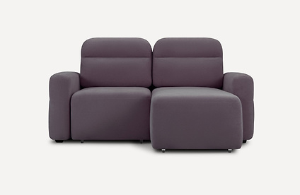Диван угловой Вильен мини Velvet Plum распродажа
