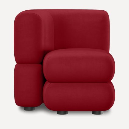 Кресло Brera-13 Velour Cherry