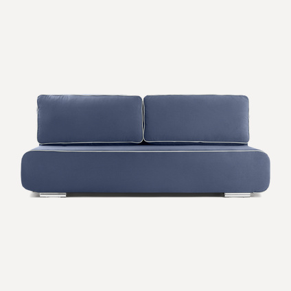 Диван прямой Хоуп Velvet Navy Blue