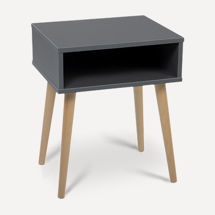 Тумба прикроватная Ивейн-1 Open Grey