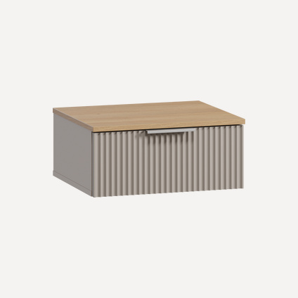 Тумба прикроватная подвесная Енссон-1 Latte Oak