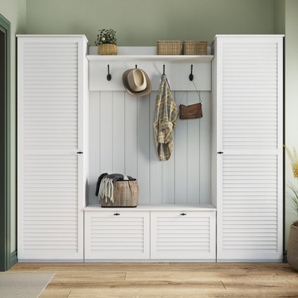 Модульная прихожая Монмарт-1 White