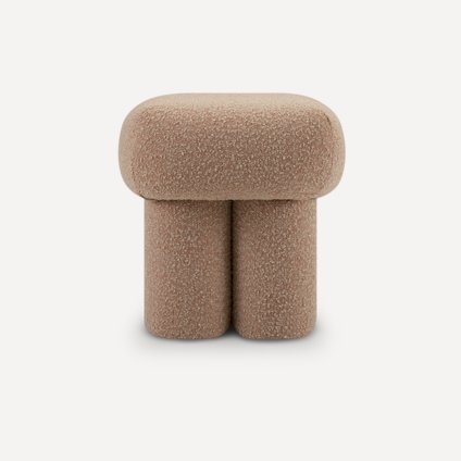 Пуф Хайл Букле Кремовый