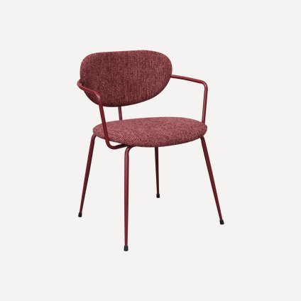 Стул Торви Рогожка Бордовый