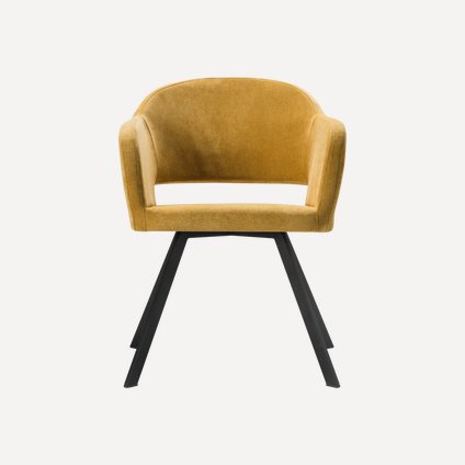 Стул Одар-6 Velvet Yellow