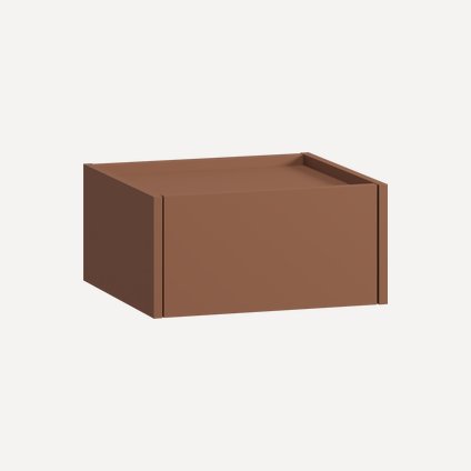 Тумба прикроватная подвесная Дигарс 43x21 Терракотовый