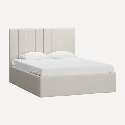 Кровать Вега-П 140 Букле Молочный