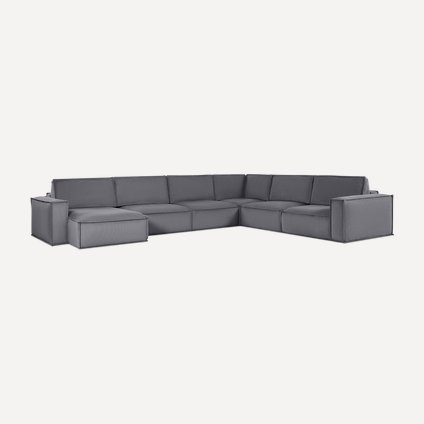 Диван модульный Этен 4 Vertical Grafit 