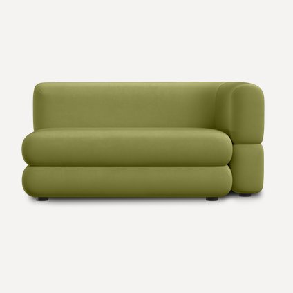 Диван прямой Brera-7 Velour Olive