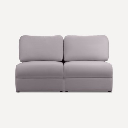 Диван прямой Полан Velvet Cloud Grey