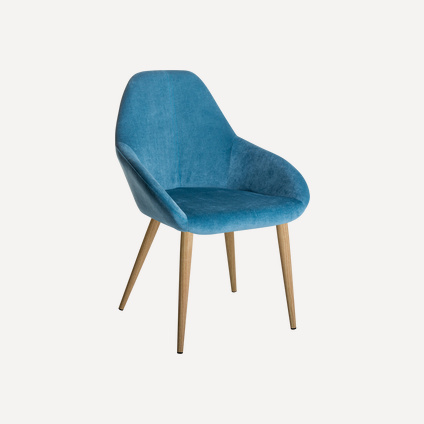 Стул Кент-1 Velvet Blue