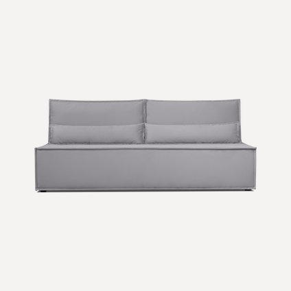 Диван прямой Стаус Velvet Silver