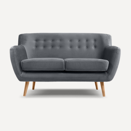 Диван прямой Сите-2 Barhat Grey