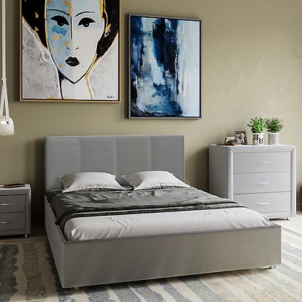 Спальня модульная Мелисса Графитовый