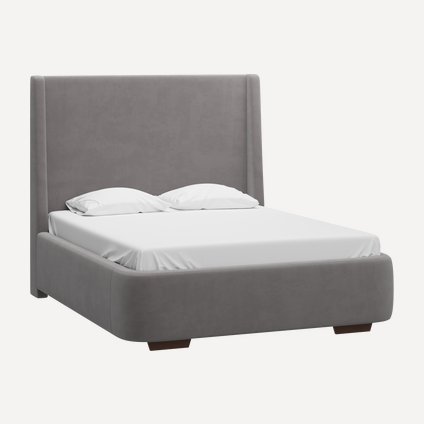 Кровать Дефанс 160 Velvet Grey