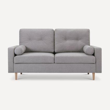 Диван прямой Динс Мини Velvet Silver