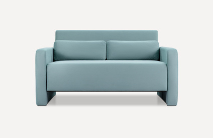 Диван түзу Ланер-Мини 140 Velvet Mint