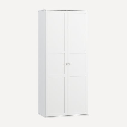 Распашной шкаф Амели-2-80-210 White