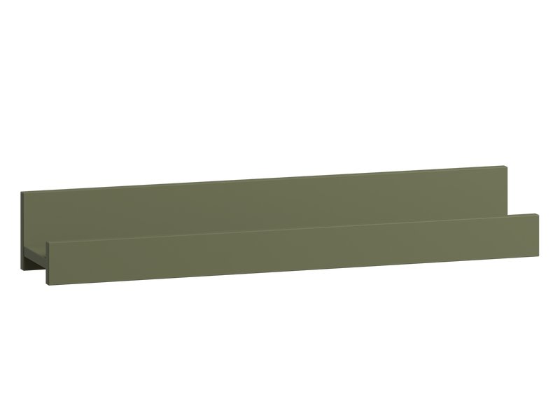 Полка Лиа 80x12 Оливковый