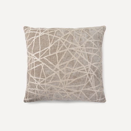 Подушка Медейя Stripe Grey Beige