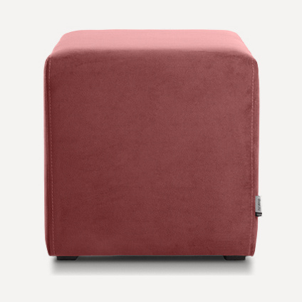 Пуф Куб Velvet Coral