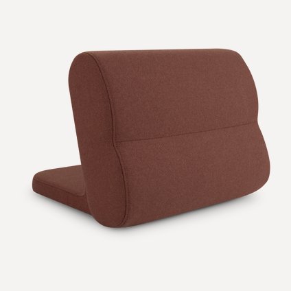 Подушка-спинка Альди-12 Textile Marsala