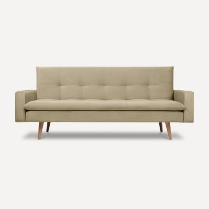 Диван прямой Динен Velvet Beige