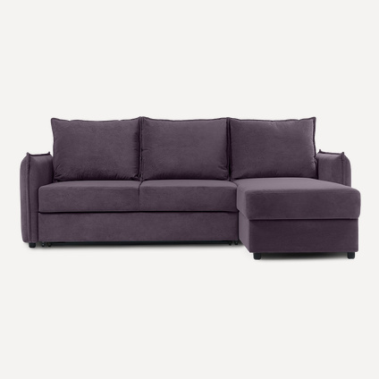 Диван угловой Джерси Velvet Plum