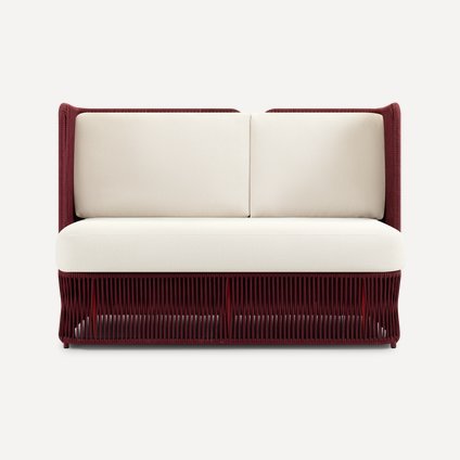 Диван прямой Ланоси Textile Bordo