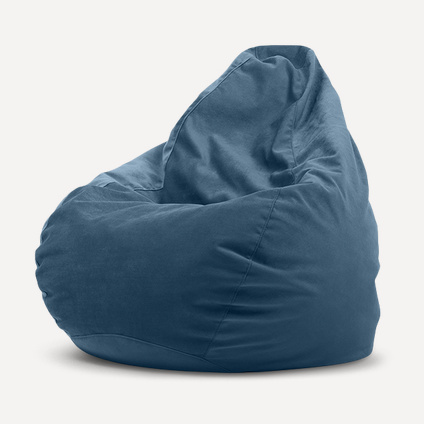 Кресло-мешок Рокси L Velvet Blue