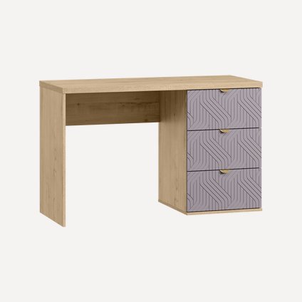 Письменный стол Монблан 120x50 Косы Лаванда/Дуб Ирландский