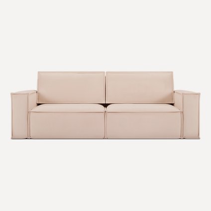 Диван прямой Эби Velvet Caramel