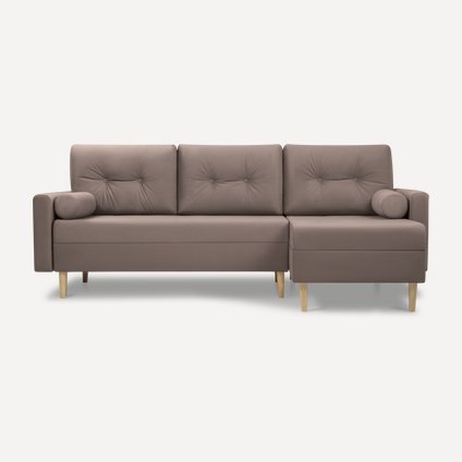 Диван угловой Нумо Velvet Latte