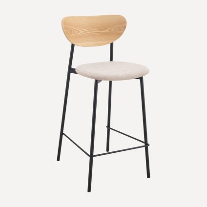 Стул полубарный Ламекс Textile Beige