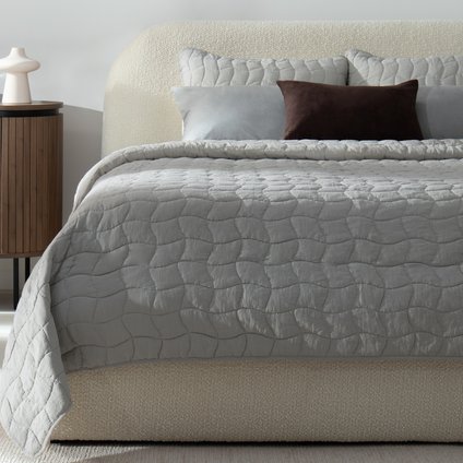 Покрывало Плейс-Grey 230x250