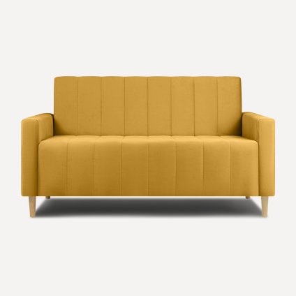 Диван прямой Маре-Мини 120 Velvet Yellow