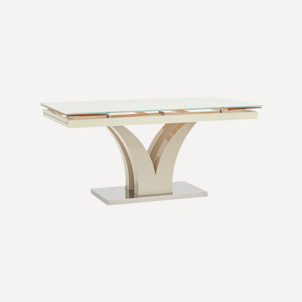 Кухонный стол Верона Beige Gloss