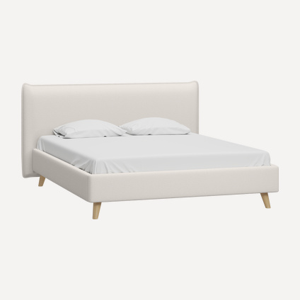Кровать Кьево 140 Bucle White