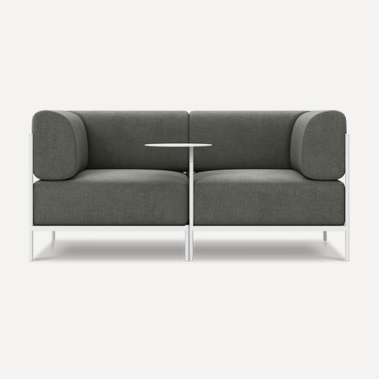 Диван модульный Нолан-W 2 Soft Grafit