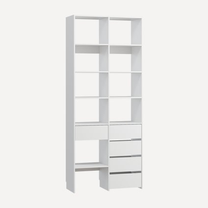 Модуль для гардероба Хелен-2.2-100-240 White