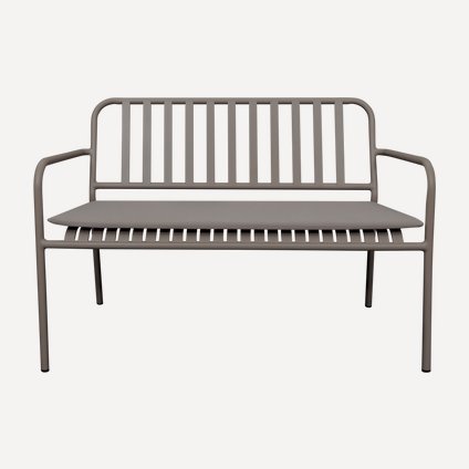 Диван садовый Эрнан Рогожка Бежевый/Латте