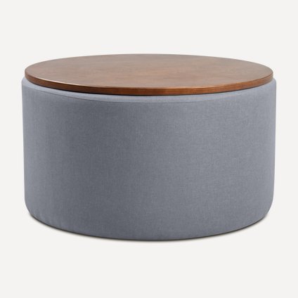 Пуф Арис-2 Textile Grey